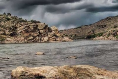 Fremont Canyon shoreline